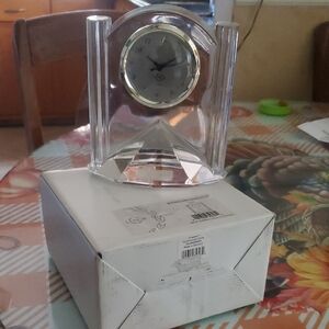 Lenox Synchronicity table clock brand